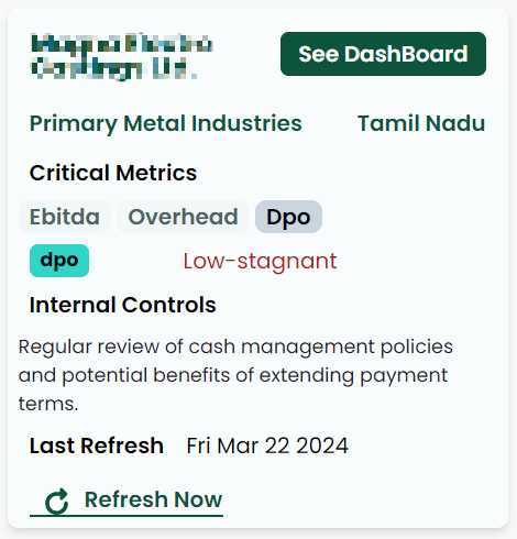 Practice Dashboard image